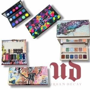 Urban Decay Vibrant Eyeshadow Palettes - Stoned, Jean Michel Basquiat & Electric